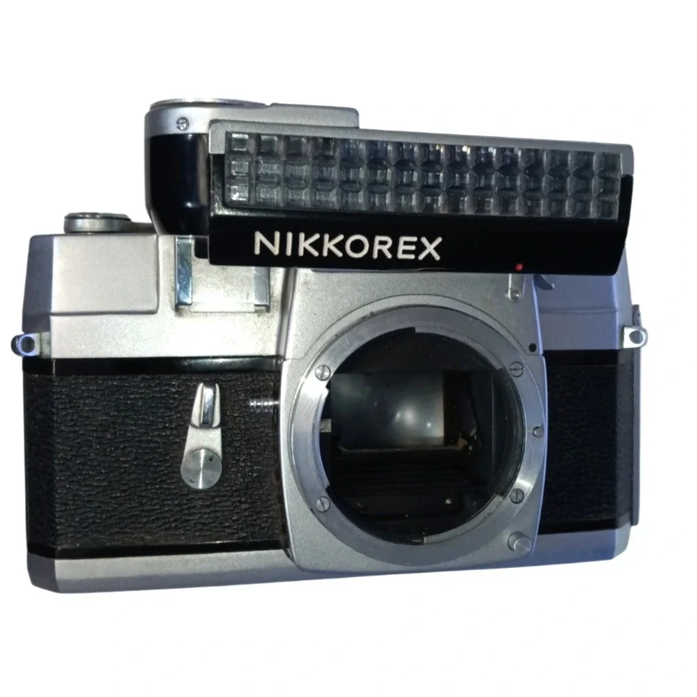 Nikon Nikkorex F Camera Mod.1 Selenium Camera Body, with‎ Leather Cover